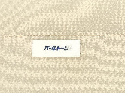 平和屋着物●人間国宝　森口華弘　蒔糊友禅　蒔糊散らし　九寸開き名古屋帯　枝梅文　金彩　正絹　逸品　CABJ8630hy