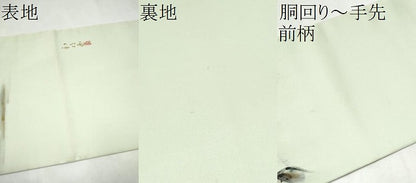平和屋着物●塩瀬　九寸名古屋帯　作家物　手描き　虎　正絹　逸品　CABJ8632hy