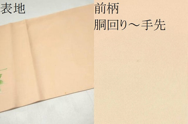 平和屋着物●塩瀬　九寸名古屋帯　手描き　枝花文　正絹　逸品　CABJ8635hy