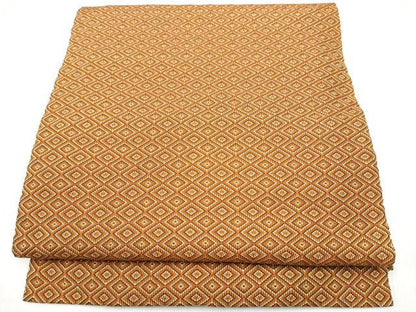 平和屋着物●八寸名古屋帯　入子菱　正絹　逸品　CABJ8642hy