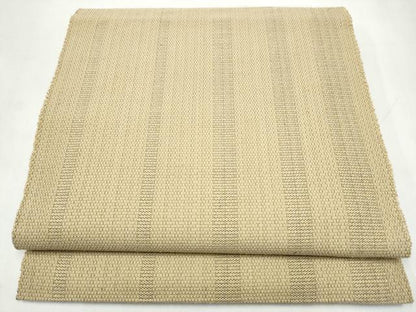 平和屋着物●八寸名古屋帯　間道　正絹　逸品　CABJ8662hy