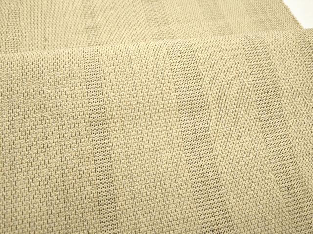 平和屋着物●八寸名古屋帯　間道　正絹　逸品　CABJ8662hy