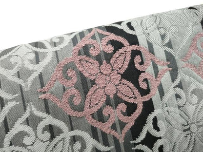 平和屋着物●つけ帯　花唐草文　正絹　逸品　CABJ8672hy