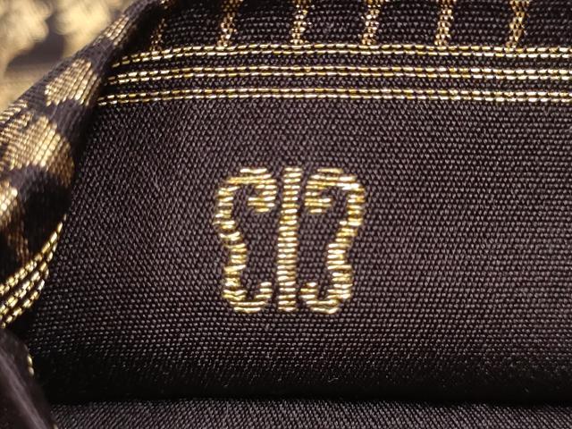 平和屋着物●西陣　川島織物　六通柄　本袋帯　横段花文　金糸　正絹　逸品　CABJ8768hy