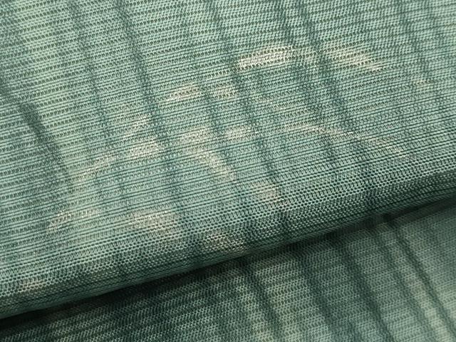 平和屋着物＊夏物　アンティーク　大正ロマン　丸帯　引き抜き帯　枝垂れ柳　銀彩　正絹　逸品　CABJ8810rv
