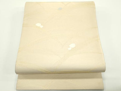 平和屋着物＊夏物　六通柄袋帯　露芝文　金糸　正絹　逸品　未使用　CABJ8818rv