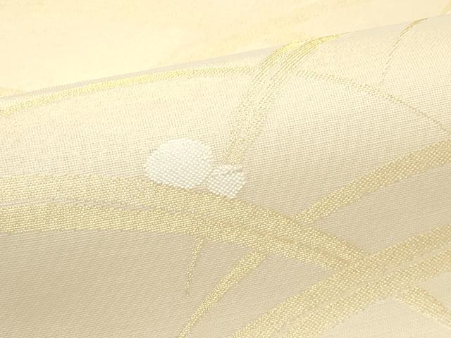 平和屋着物＊夏物　六通柄袋帯　露芝文　金糸　正絹　逸品　未使用　CABJ8818rv