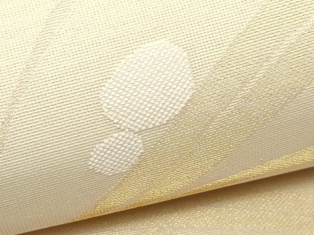 平和屋着物＊夏物　六通柄袋帯　露芝文　金糸　正絹　逸品　未使用　CABJ8818rv