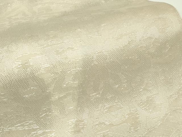 平和屋着物＊夏物　六通柄袋帯　立波正倉院花文　銀糸　正絹　逸品　CABJ8820rv