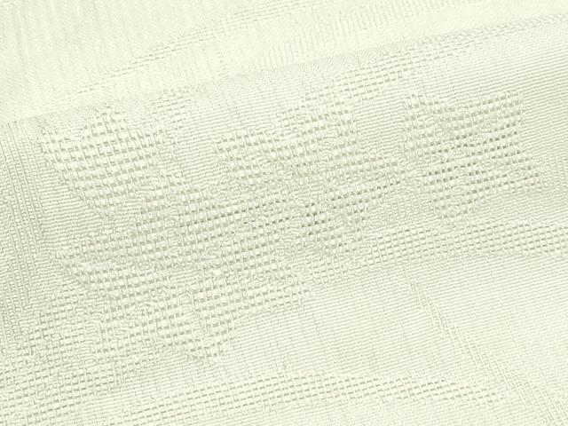 平和屋着物＊夏物　八寸名古屋帯　桔梗　白　CABJ8846rv