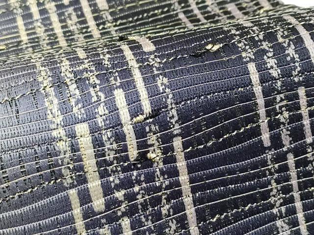 平和屋着物＊夏物　両面　全通柄袋帯　間道　金糸　正絹　逸品　CABJ8858rv