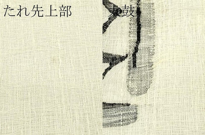 平和屋着物＊夏物　太鼓柄袋帯　すくい織　草木文　正絹　逸品　CABJ8883rv