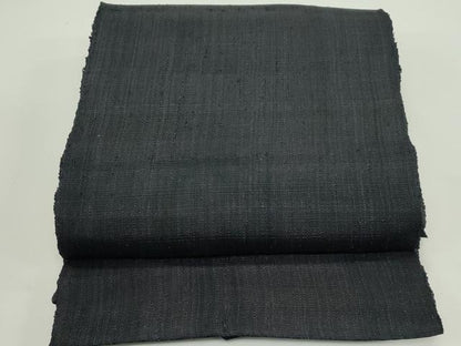 平和屋着物＊夏物　八寸名古屋帯　黒紅色　逸品　CABJ8999rv
