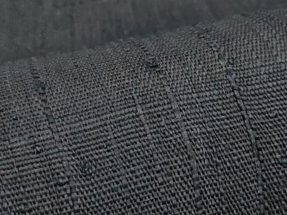 平和屋着物＊夏物　八寸名古屋帯　黒紅色　逸品　CABJ8999rv