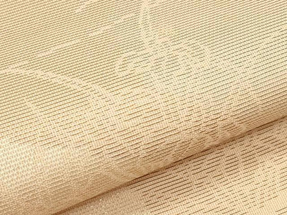 平和屋着物＊夏物　六通柄袋帯　杜若　金銀糸　正絹　逸品　CABJ9017rv