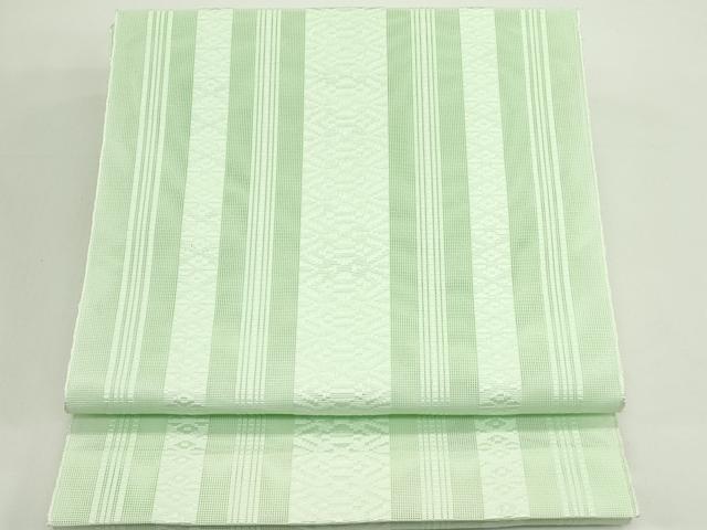 平和屋着物＊夏物　博多織　八寸名古屋帯　紗献上　夏虫色　CABJ9075rv