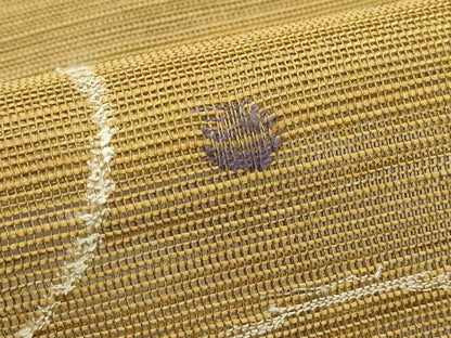 平和屋着物＊夏物　1854年創業　帯屋捨松　八寸名古屋帯　抽象文　正絹　逸品　CABJ9122rv