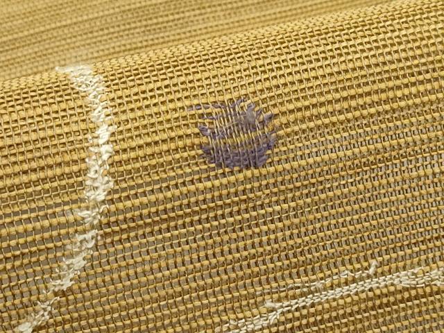 平和屋着物＊夏物　1854年創業　帯屋捨松　八寸名古屋帯　抽象文　正絹　逸品　CABJ9122rv