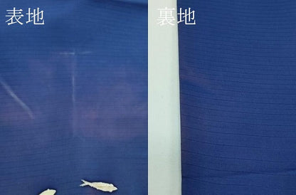 平和屋着物＊夏物　絽塩瀬　九寸名古屋帯　魚　正絹　逸品　CABJ9133rv
