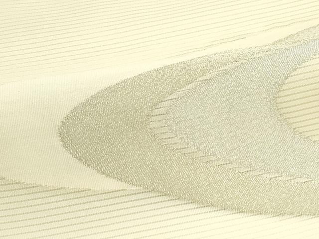 平和屋着物＊夏物　九寸名古屋帯　流水文　金銀糸　正絹　逸品　CABJ9139rv