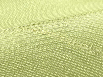 平和屋着物＊夏物　九寸名古屋帯　芝草文　金銀糸　正絹　逸品　CABJ9140rv