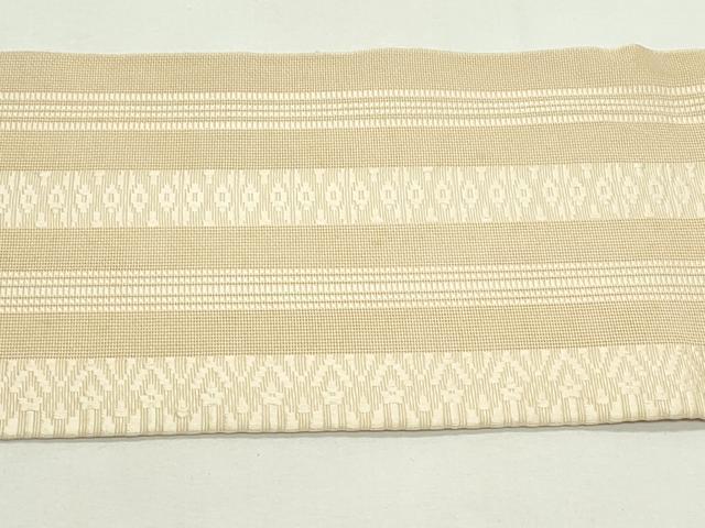 平和屋着物＊夏物　本場筑前博多織　つけ帯　紗献上　砥粉色　正絹　逸品　CABJ9193rv