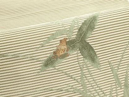 平和屋着物＊夏物　つけ帯　絽綴れ　草木文　蛙　CABJ9195rv