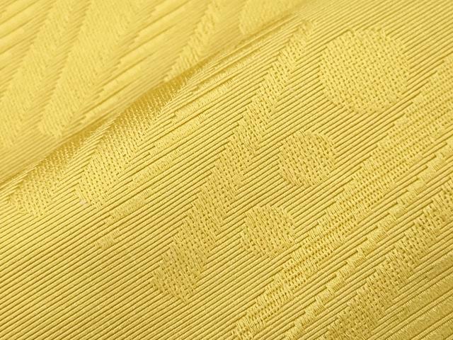 平和屋着物●本場筑前博多織　半幅帯　幾何学文　正絹　逸品　CABJ9226dy