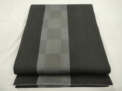 平和屋着物●両面　六通柄袋帯　亀甲文　金銀糸　正絹　逸品　CABJ9243dy