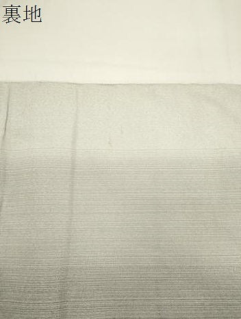 平和屋着物●太鼓柄袋帯　草花文　銀糸　正絹　逸品　CABJ9256dy