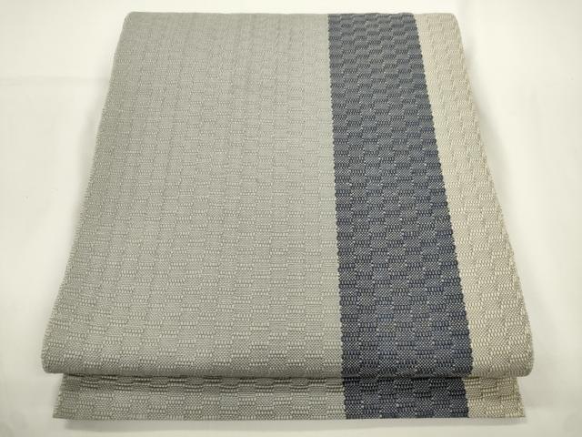 平和屋着物●八寸名古屋帯　縞　正絹　逸品　CABJ9292dy