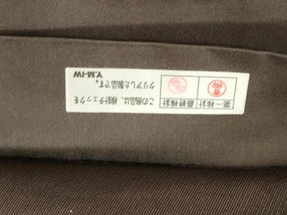 平和屋着物●西陣の名門　加納幸謹製　六通柄袋帯　幾何学文　金銀糸　正絹　逸品　CABJ9330dy