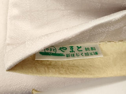 平和屋着物●六通柄袋帯　舞桜文　金彩　やまと誂製　正絹　逸品　CABJ9334dy