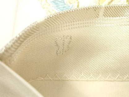 平和屋着物●西陣　川島織物　六通柄　本袋帯　吉祥花文　金銀糸　正絹　逸品　CABJ9358dy