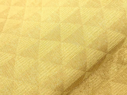 平和屋着物●両面　六通柄袋帯　雅趣　金糸　正絹　逸品　CABJ9388dy