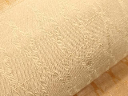 平和屋着物●両面　全通柄袋帯　竜巻絞り　幾何学文　正絹　逸品　CABJ9401dy