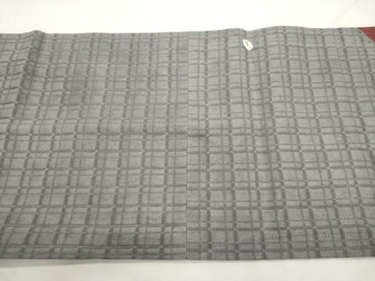 平和屋着物●両面　つけ帯　絞り　草花文　正絹　逸品　CABJ9428dy