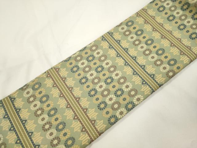 平和屋着物●ワンタッチつけ帯　いちご錦　正絹　逸品　CABJ9431dy