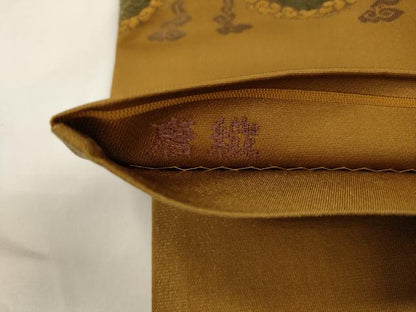 平和屋着物●六通柄袋帯　唐織　名物裂　正絹　逸品　CABJ9456dy