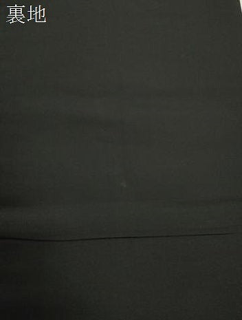 平和屋着物●六通柄袋帯　枝垂桜切金散し　黒地　金糸　正絹　逸品　CABJ9461dy