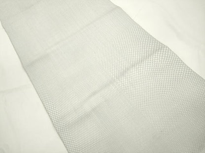 平和屋着物●本場筑前博多織　八寸名古屋帯　霞文　名古屋仕立て　正絹　逸品　CABJ9490dy