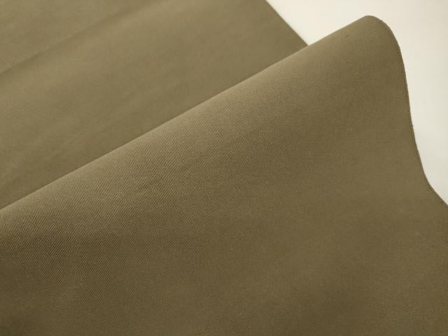 平和屋着物●爪掻き本綴れ　八寸名古屋帯　鶸茶色　正絹　逸品　CABJ9498dy