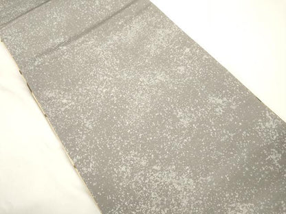 平和屋着物●両面　六通柄袋帯　作家物　代わり格子　金糸　正絹　逸品　CABJ9530dy