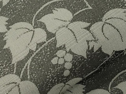 平和屋着物●両面　全通柄袋帯　舞桜文　銀通し地　正絹　逸品　CABJ9541dy