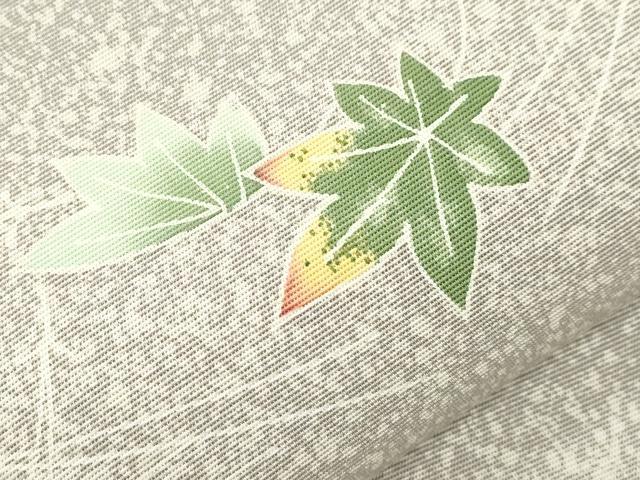平和屋着物●人間国宝・羽田登喜男 　九寸名古屋帯　吹寄せ文　正絹　逸品　CABJ9546dy