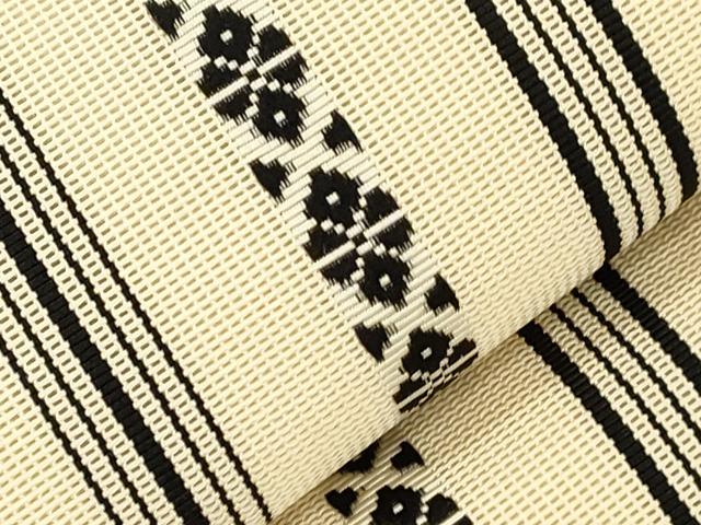 平和屋着物＊本場筑前博多織　夏物　八寸名古屋帯　紗献上　正絹　逸品　CABJ9547dy