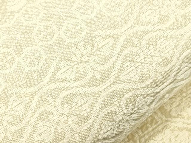 平和屋着物●創業280年　誉田屋源兵衛　両面　全通柄袋帯　誉文彫金　名物裂　金銀糸　正絹　逸品　CABJ9585dy