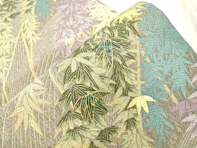 平和屋着物●袋帯　螺鈿　宇羅々　金糸　正絹　逸品　CABJ9586dy