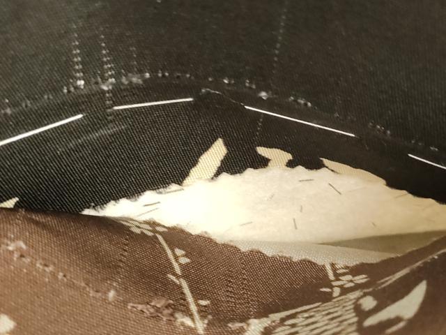 平和屋着物●手染屋　吉兵衛　両面　全通柄袋帯　切嵌文様　金彩　正絹　逸品　CABJ9600dy