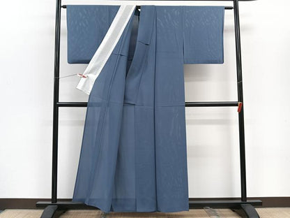 平和屋着物＊夏物　色無地　絽　薄縹色　正絹　逸品　CABJ9614xi